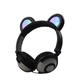 Наушники LINX Bear Ear Headphone Наушники с медвежья ушками LED подсветка 350 mAh Черный (SUN1859) - изображение 3