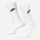Набор мужских носков высоких Nike Everyday Essential DX5025-100 38-42 3 пары Белый (196148785692) - изображение 2