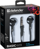 Навушники Defender Basic-609 Black/White (63609) (6232795) - зображення 2