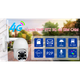 Уличная IP камера видеонаблюдения 3G/4G PTZ под Sim карту MAMICAM B8D-4G-2MP поворотная, Onvif, ИК, ночное видение до 30 м - зображення 2