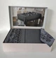 Скатертина Set Maison D'or 160х320+8psc Palmer Grey-Black - зображення 1