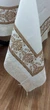 Скатерть Maison Royale Лен 160x220 Jumbo Cream-Cappucino - изображение 2