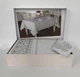 Скатертина Set Maison D'or 160х320+8psc Palmer Gri - зображення 1