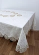 Скатерть Велюр Acme Tekstil 160x220 Sahra Krem PVS - изображение 1
