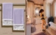 Полотенца Maison D'or 2шт Roses Бамбук 50x100 Lilac - изображение 2