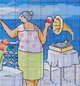 Набір для вишивання за нанесеною на канву схемою "Leisure life 2". AIDA 14CT printed 59*33 см - зображення 4