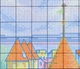 Набор для вышивания по нанесённой на канву схеме "Church 2" . AIDA 14CT printed, 29*38 см - изображение 4