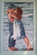 Набор для вышивания по нанесённой на канву схеме "Lovers on seaside". AIDA 14CT printed, 31*43 см - изображение 6