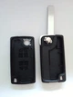 Корпус викидного ключа Peugeot 207 307 308 407 Galakeys 2 кн батарейка на платі лезо HU83 (01-02) - зображення 2