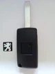 Корпус викидного ключа Peugeot 207 307 308 407 Galakeys 2 кн батарейка на платі лезо HU83 (01-02) - зображення 4