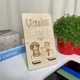 Подставка для телефона из дерева "Ukraine", держатель для телефона на стол, настольная подставка под телефон - изображение 1