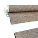 Ролета День Ночь TyulPan 60x170 см Лен Коричневый с нижним фиксатором - изображение 5