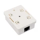 Компьютерная розетка RJ45x1 UTP cat.5e 8P8C Vinga (VCPRJ45O1NE) - изображение 3