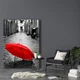Картина Красный зонт45x60 см (P0501) - изображение 3