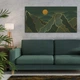 Картина Зелені Гори 30x60 см (K0035) - зображення 4