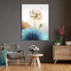 Картина Золотой цветок и стрекоза30x40 см (P0514) - изображение 4