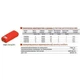 Бак Zilmet oem-pro для монтажу в котли Арт. 537 10л 3/4" 3bar прямокутний - зображення 3