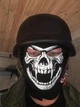 Балаклава з черепом "Вампір" Привид Хелловін Call of Duty (575483965--1) підшоломник Чорний One Size - зображення 11