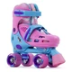 Детские ролики квады SFR Hurricane III pink-blue 35,5-39,5 (10359-10365-1 - 10365) - изображение 1