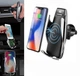 Автомобільний тримач телефону Wireless S5 з бездротовою зарядкою універсальний - зображення 5