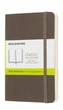 Блокнот Moleskine Classic 9 х 14 см нелінований коричневий м'який - изображение 1