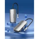 Док-станція USB3.1 Type-C --> HDMI/VGA/USB 3.0/PD 100W Hub 4-in-1 Vention - изображение 2