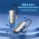 Док-станція USB3.1 Type-C --> HDMI/VGA/USB 3.0/PD 100W Hub 4-in-1 Vention - изображение 3