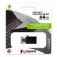 Флеш-накопитель USB3.2 64GB OTG Kingston DataTraveler microDuo3 G2 (DTDUO3G2/64GB) - изображение 3