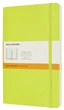 Блокнот Moleskine Classic середній 13&nbsp;x 21 см в лінію лимонний зелений м'який - изображение 1