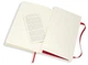 Блокнот Moleskine Classic середній 13&nbsp;x 21 см нелінований червоний м'який - изображение 5