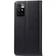 Шкіряний чохол книжка GETMAN Gallant (PU) для Xiaomi Redmi 10 Чорний - зображення 2