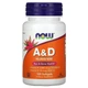 Витамины Now Foods A&D 10,000/400 100 капсул - изображение 1