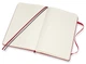 Блокнот Moleskine Classic Expanded середній 13&nbsp;x 21 см в лінію червоний - изображение 4