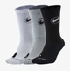 Баскетбольні Шкарпетки Nike Everyday Crew Basketball Socks (3 Pair)(DA2123-902) XL Білий/Сірий/Чорний - зображення 1