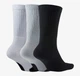 Баскетбольні Шкарпетки Nike Everyday Crew Basketball Socks (3 Pair)(DA2123-902) XL Білий/Сірий/Чорний - зображення 2