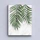 Модульная картина Холстович Marble tropical leaf 90х40 см. Для гостиной, спальни, интерьера. - изображение 4
