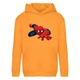 Худи детская Человек Паук 004 (Spider Man) оранжевая (SPM orn 004) 116 см - изображение 1