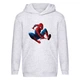 Худи детская Человек Паук 0010 (Spider Man) серый (SPM gry 0010) 152 см - изображение 1