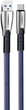 Кабель ColorWay USB - Type-C (zinc alloy) 2.4А 1 м Blue (CW-CBUC012-BL) - изображение 1
