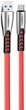 Кабель ColorWay USB - Type-C (zinc alloy) 2.4А 1 м Red (CW-CBUC012-RD) - изображение 1