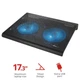 Подставка для ноутбука Trust Azul (17.3") BLUE LED Black (20104_TRUST) - изображение 7