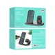Зарядка беспроводная Qi 3 в 1 BOROFONE BQ10 |15W Max| Док-станция для iPhone + iWatch + Airpods Black (BQ10) - изображение 8