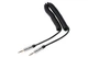 Кабель 2E аудио (jack 3.5mm-M/jack 3.5mm-M, Coiled, 1.8m, black (2E-W3539bl) - изображение 1