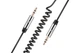 Кабель 2E аудио (jack 3.5mm-M/jack 3.5mm-M, Coiled, 1.8m, black (2E-W3539bl) - изображение 2