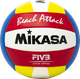 Мяч для пляжного пляжного волейбола Mikasa VXS-BA №5 Красно-синий - изображение 3