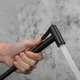 Змішувач для гігієнічного душу GAPPO прихованого монтажу чорний латунь 100мм G7290-6 - зображення 6