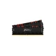 Модуль пам'яті для комп'ютера DDR4 16GB (2x8GB) 4266 MHz Renegade RGB Black Kingston Fury (ex.HyperX) (KF442C19RBAK2/16) - изображение 2