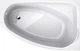 Ванна акриловая KOLO MYSTERY 150х95 (XWA3750000) правосторонняя + ножки SN7 - изображение 1