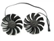 Вентилятор PowerLogic для відеокарти EVGA GTX 1060 1070 1080 PLA09215B12H комплект 2 шт (№139) - зображення 1