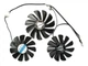 Вентилятор Champion для видеокарты XFX RX 5600 XT THICC III CF1010U12S (FDC10U12S9-C FY010010M12LPA FY09010M12LPA) комплект 3 шт (№362) - изображение 2